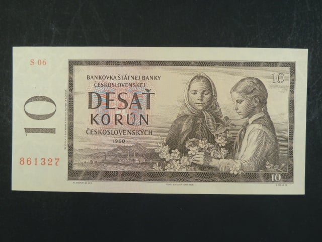 10 Kčs 1960 s. S 06