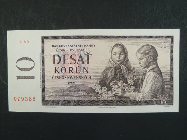 10 Kčs 1960 s. L 66