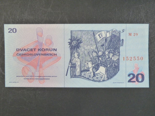20 Kčs 1970 s.M 29
