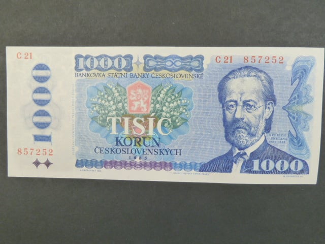 1000 Kčs 1985 s. C 21