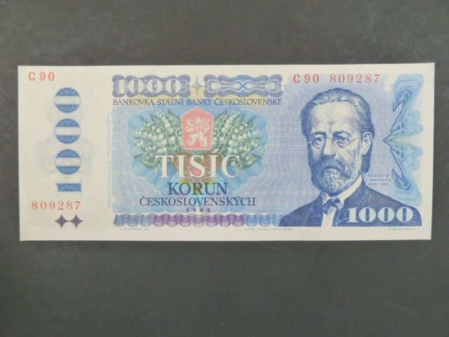 1000 Kčs 1985 s. C 90