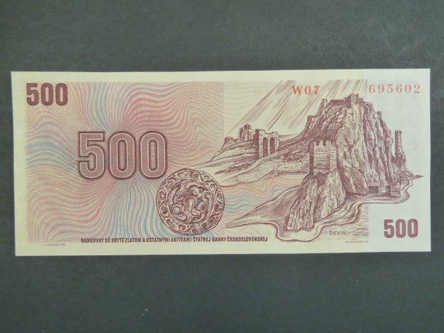 500 Kčs 1973 s. W 07