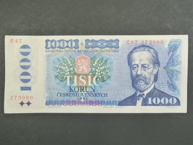 1000 Kčs 1985 s. C 67