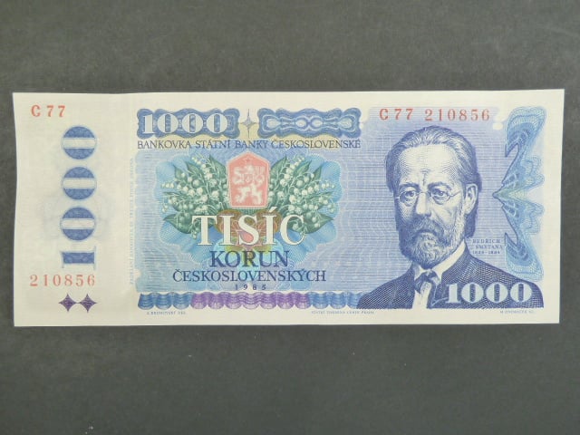 1000 Kčs 1985 s. C 77