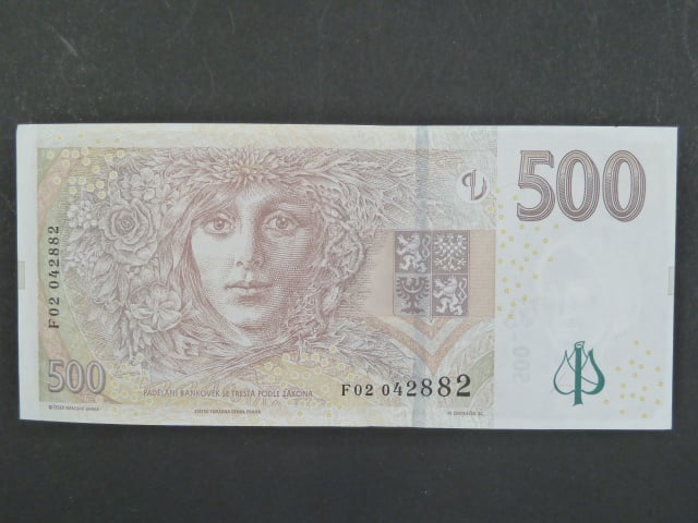 500 Kc 2009 s. F 02, Baj. CZ 25