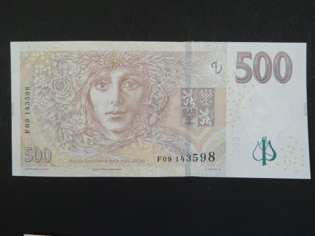 500 Kc 2009 s. F 09, Baj. CZ 25
