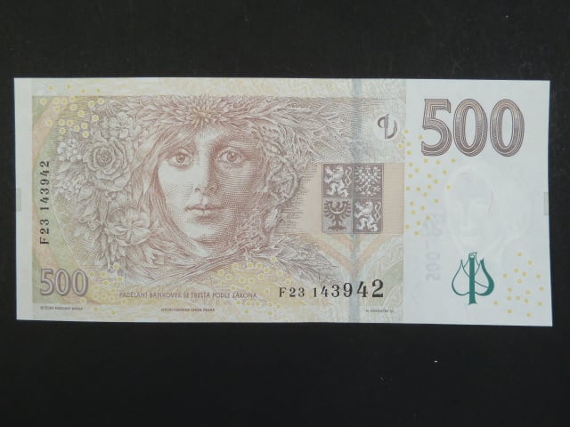 500 Kč 2009 série F 23