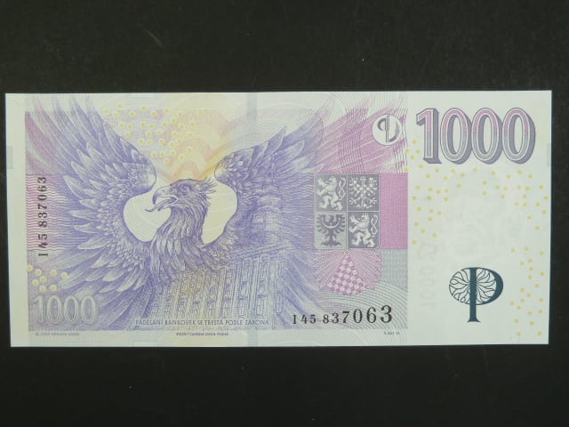1000 Kč 2008 série I 45