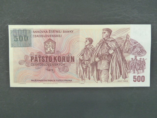 500 Kč 1973/1993 série W 25, kolek