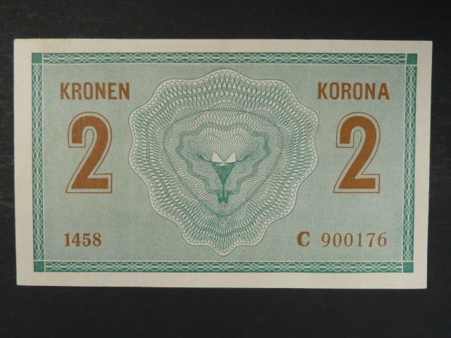 2 K 5.8.1914 série C 1458 - tlusté "C"