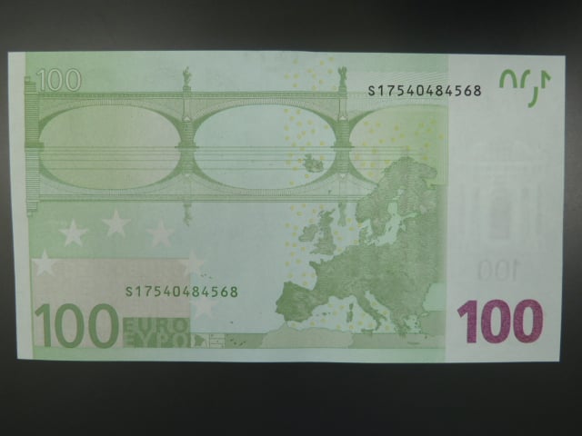 100 Euro 2002 s.S, Itálie, podpis Jeana-Clauda Tricheta, J025 tiskárna Istituto Poligrafico e Zecca dello Stato, Itálie