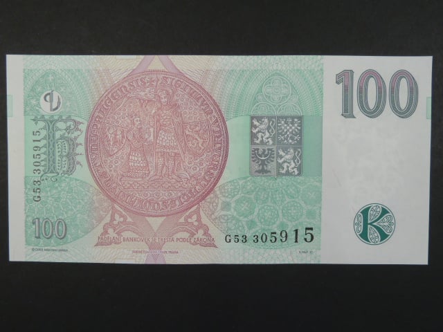 100 Kč 1997 s. G 53