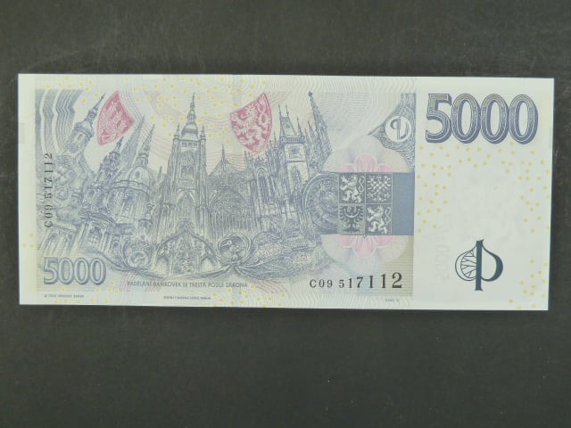 5000 Kč 2009 s. C 09