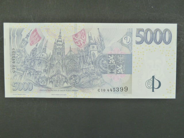 5000 Kč 2009 s. C 10