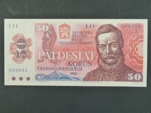 50 Kčs 1987 s. I 11