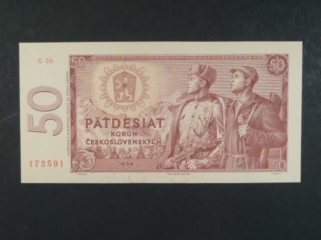 50 Kčs 1964 s. G 36