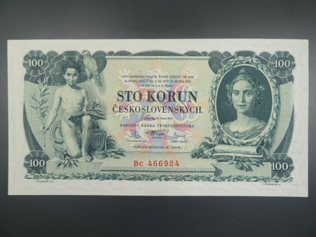 100 Kč 10.1.1931 serie Ua, II.vydání