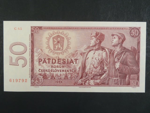 50 Kčs 1964 s. G 65
