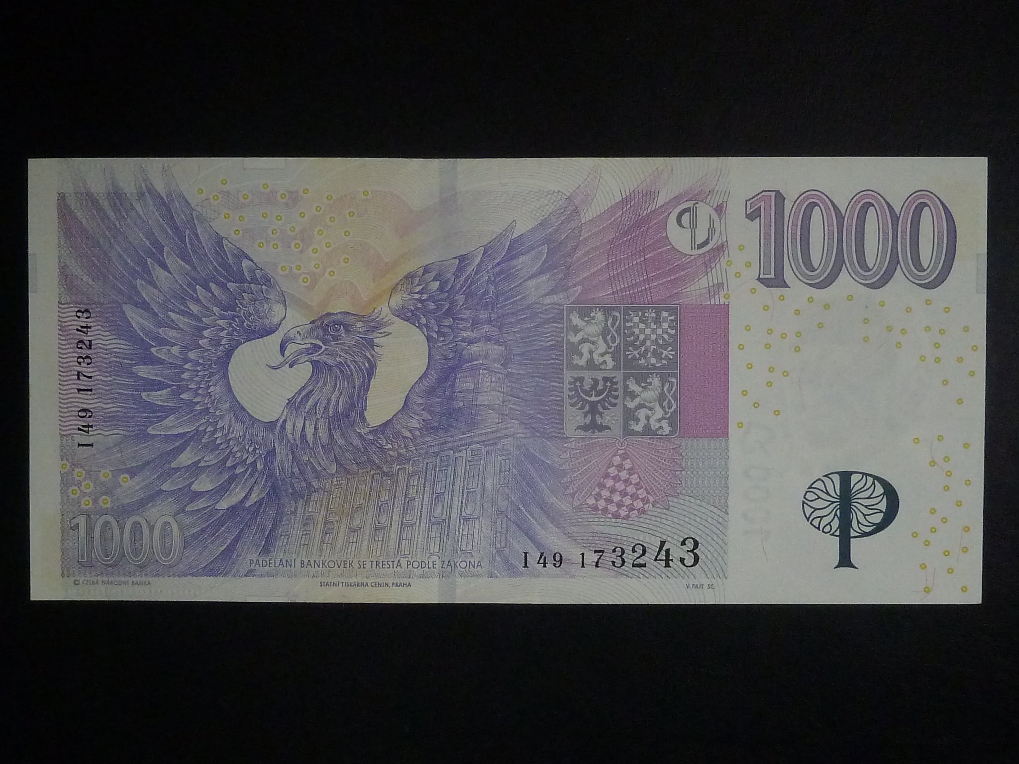1000 Kč 2008 série I 49