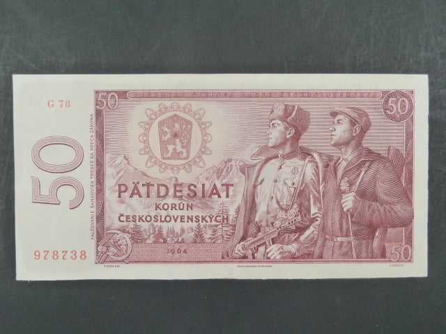 50 Kčs 1964 s. G 78