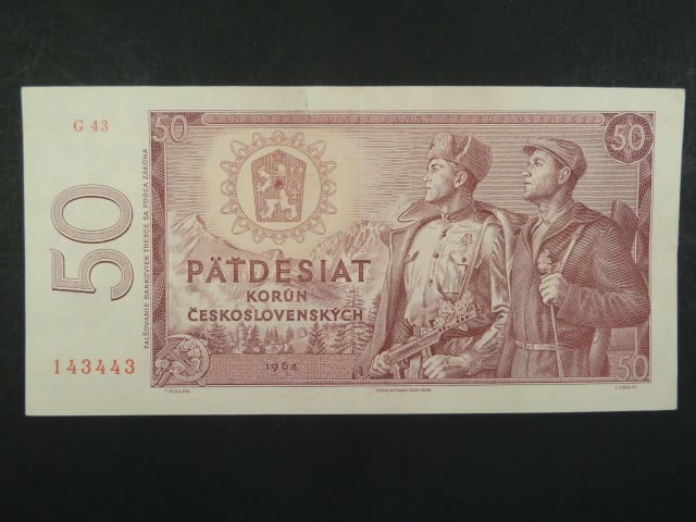50 Kčs 1964 s. G 47