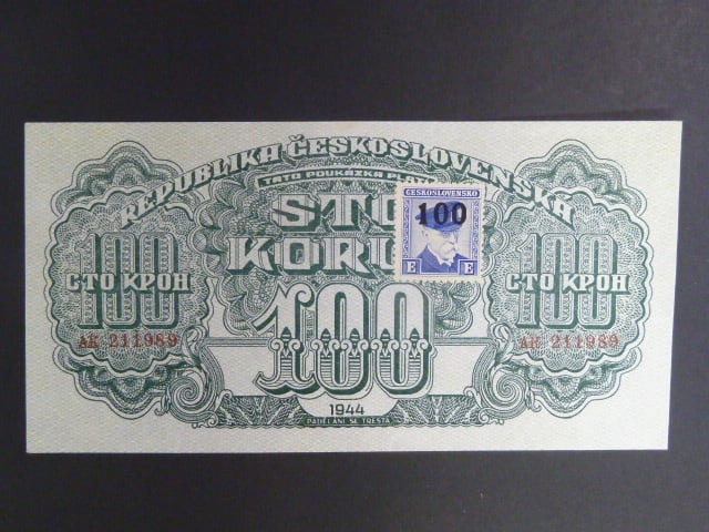 100 K 1944 kolkovaná série AK
