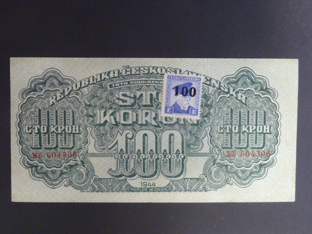 100 K 1944 kolkovaná série ME