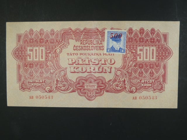 500 K 1944 kolkovaná série AB