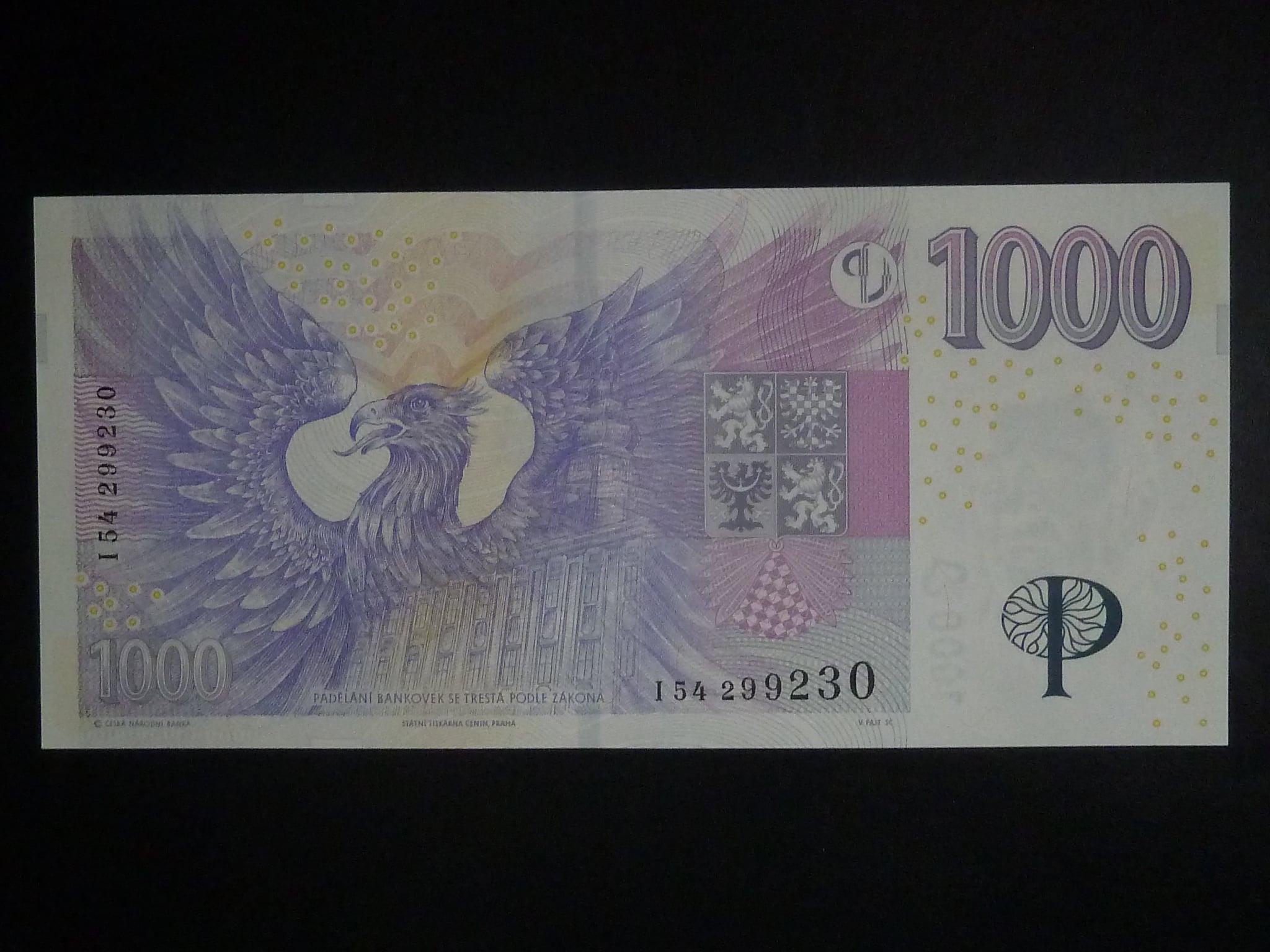 1000 Kč 2008 série I 54