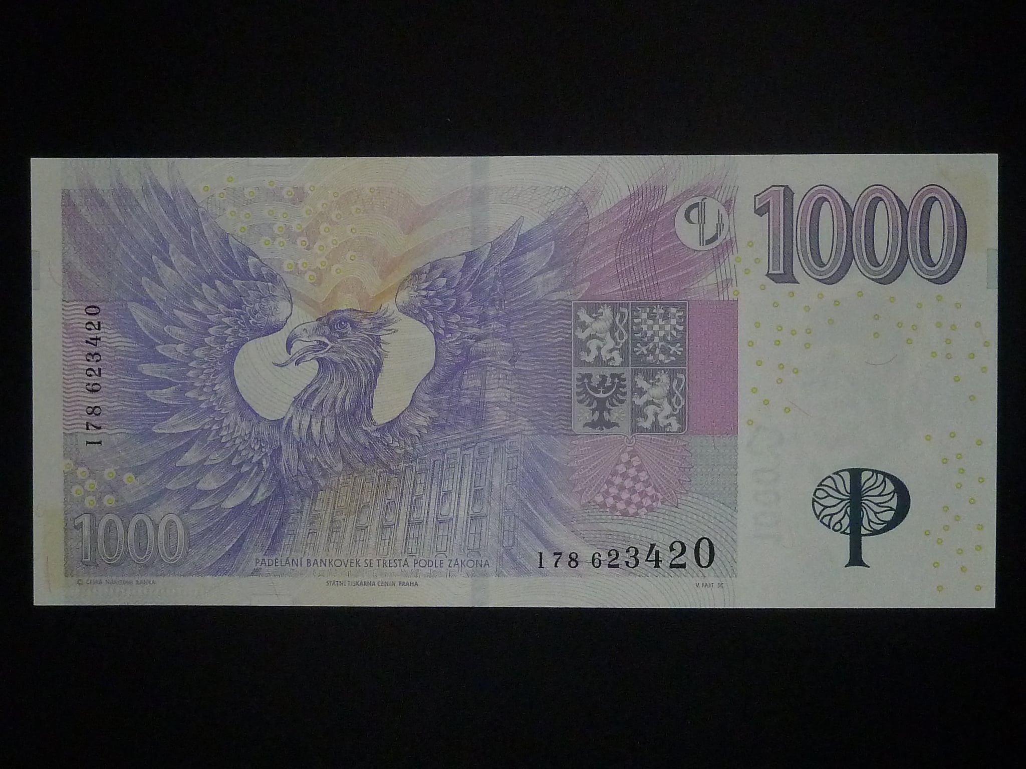 1000 Kč 2008 série I 78