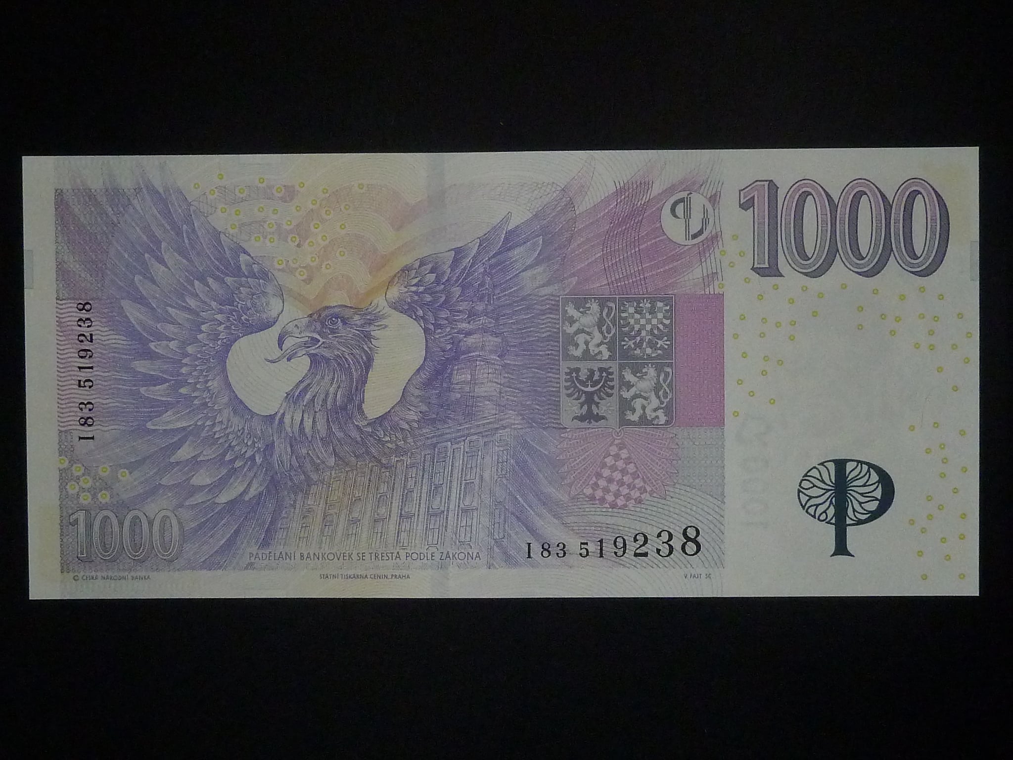 1000 Kč 2008 série I 83
