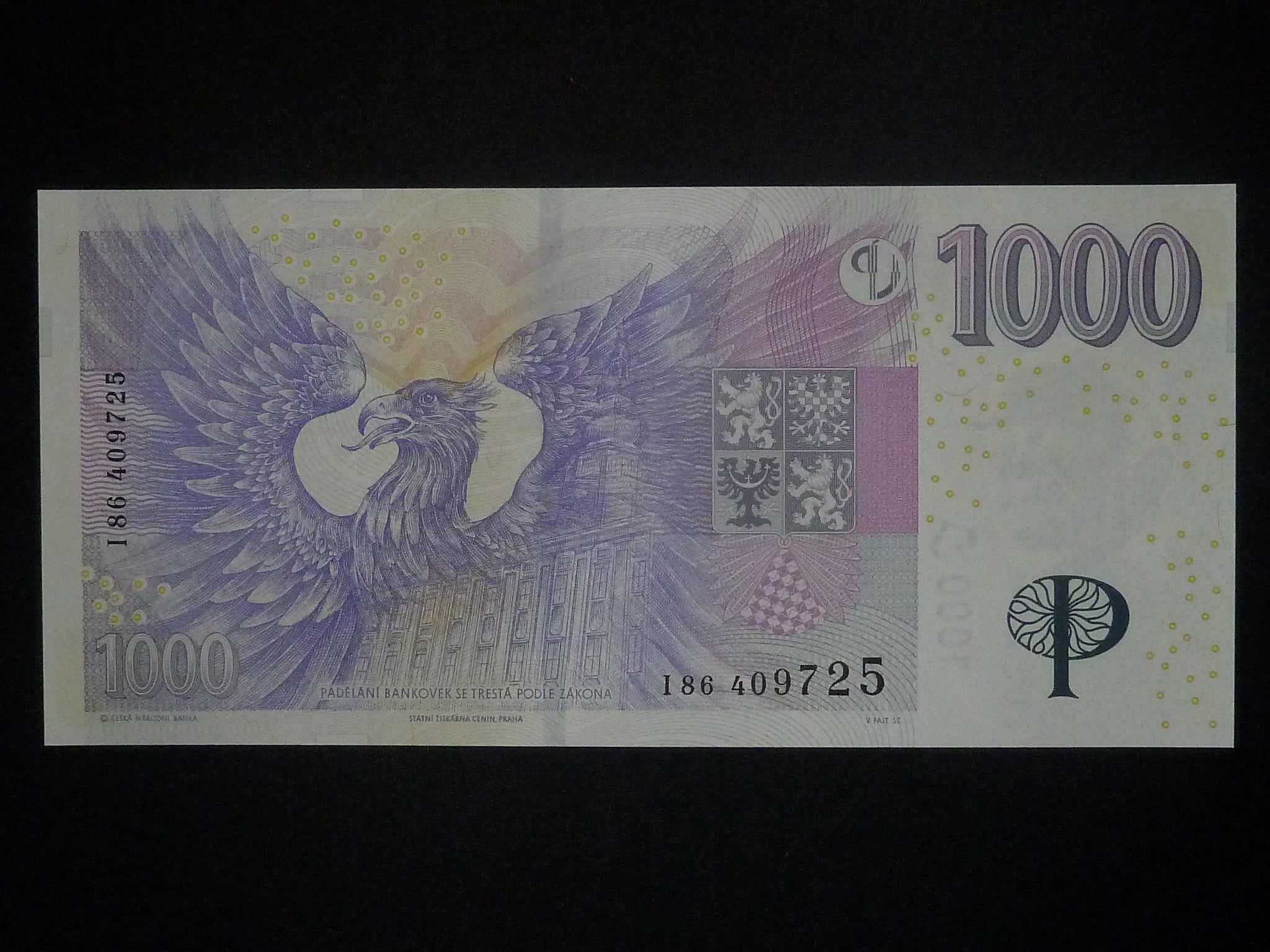 1000 Kč 2008 série I 86