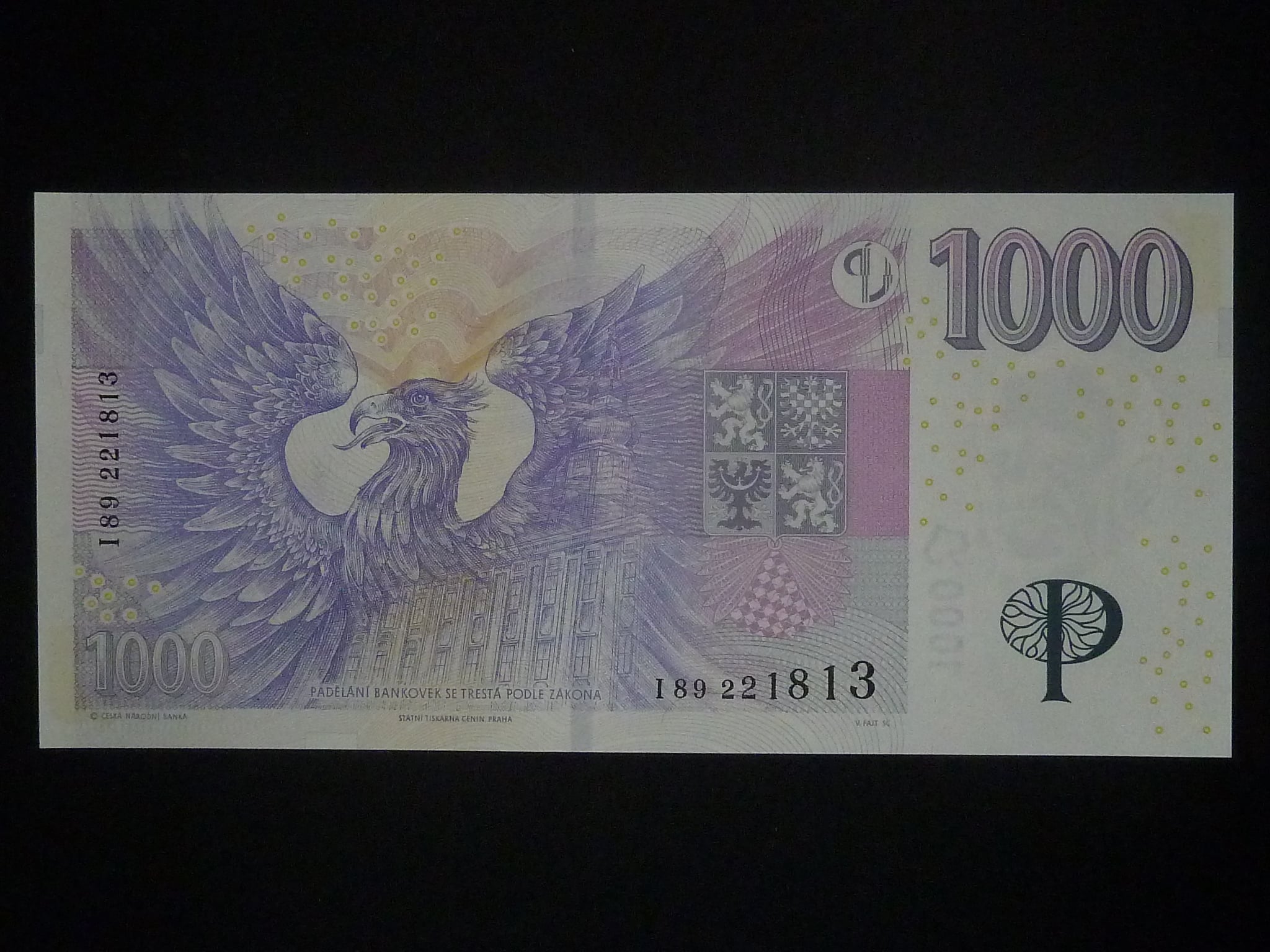 1000 Kč 2008 série I 89