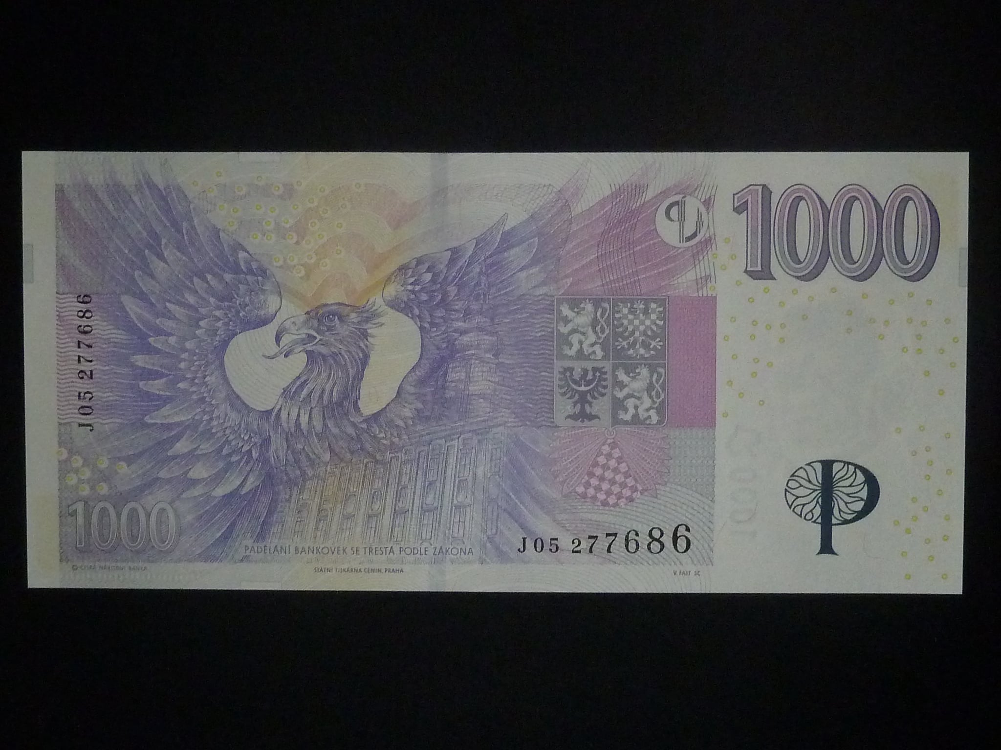1000 Kč 2008 série J 05