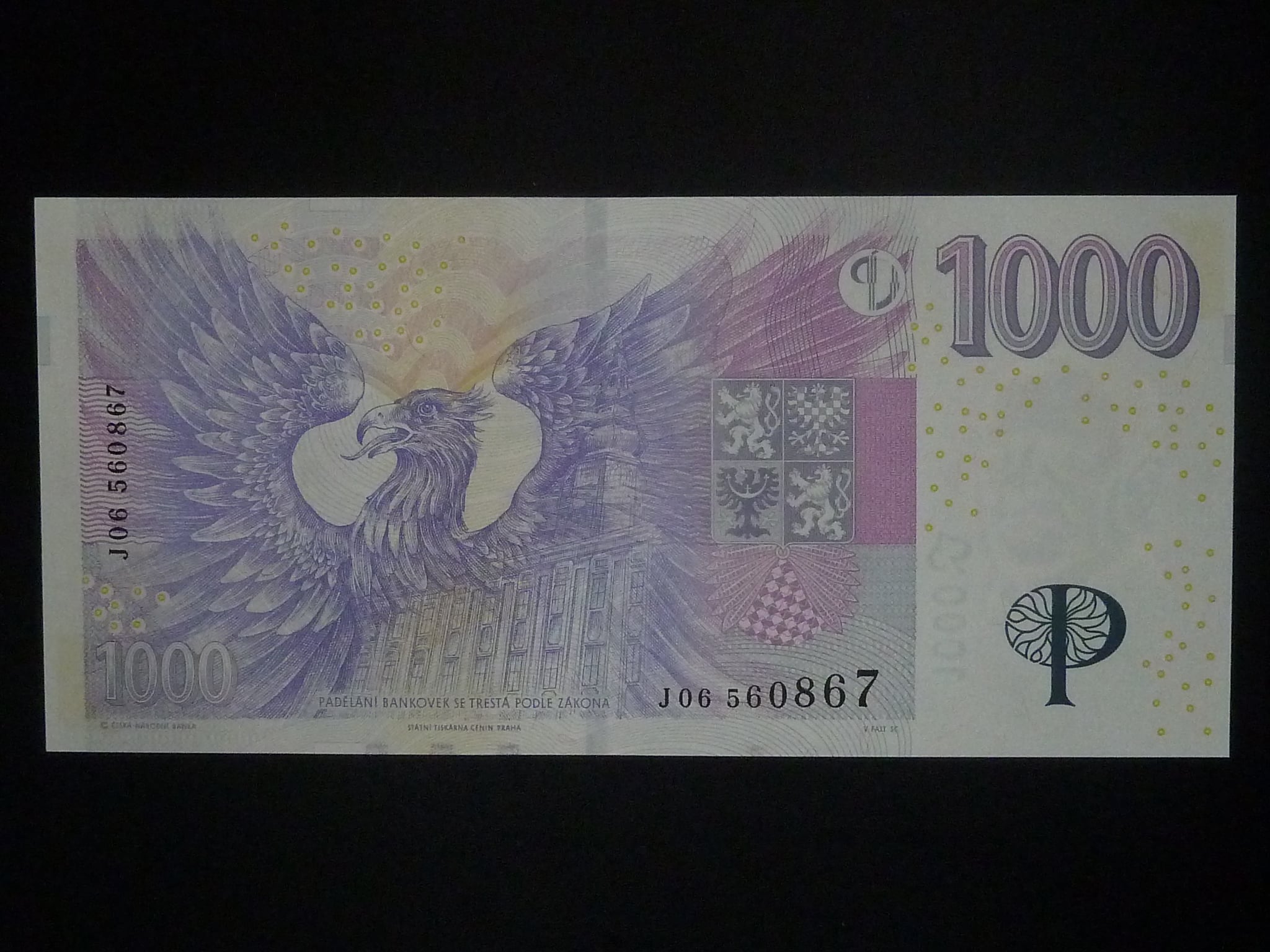 1000 Kč 2008 série J 06