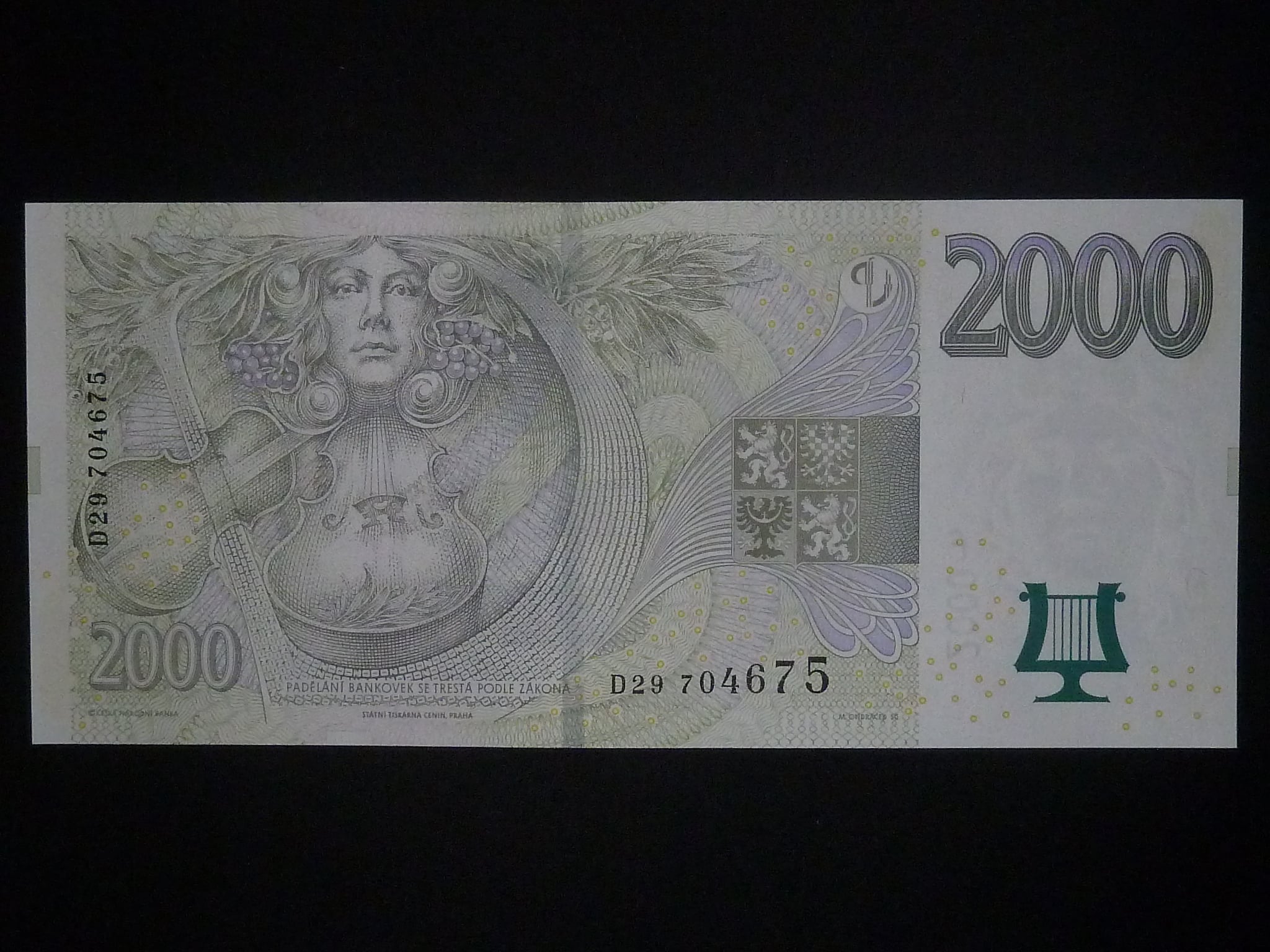 2000 Kč 2007 série D 29