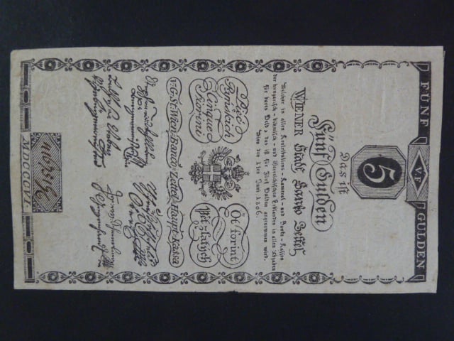 5 Gulden 1.6.1806, Ri. 39