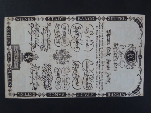 10 Gulden 1.6.1806, Ri. 40