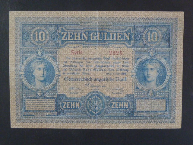 10 Gulden 1.5.1880 série 2825, Ri. 141
