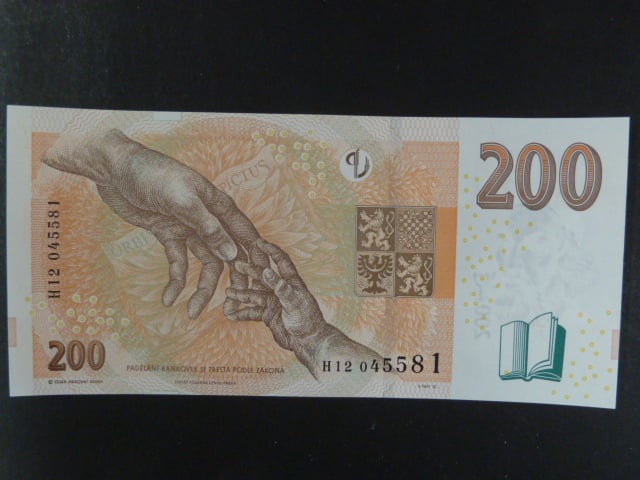 200 Kč 2018 série H 12