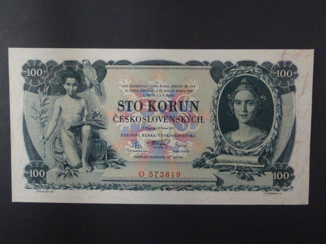 100 Kč 10.1.1931 serie O, I.vydání