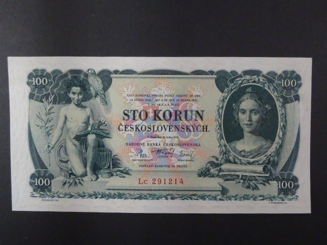 100 Kč 10.1.1931 serie Lc, III.vydání