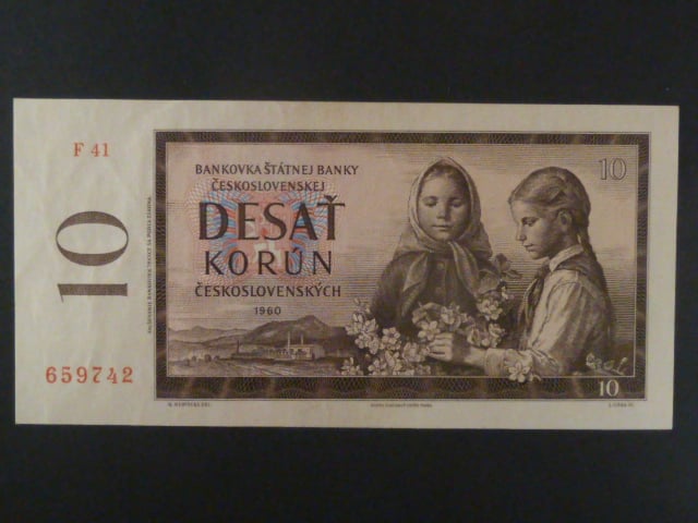 10 Kčs 1960 s. F 41