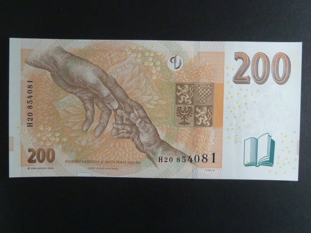 200 Kč 2018 série H 20