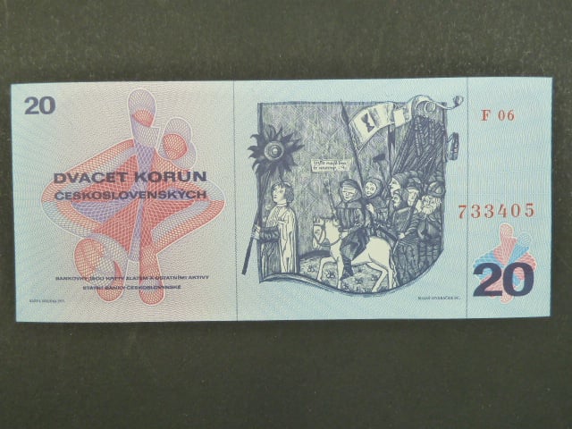 20 Kčs 1970 s.F 05