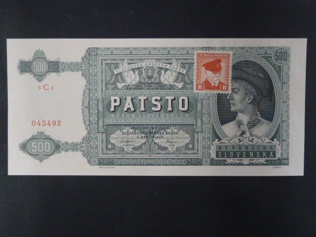500 Ks 12.7.1941 kolkovaná série 3Cf, Ba. 64, Pi. 54