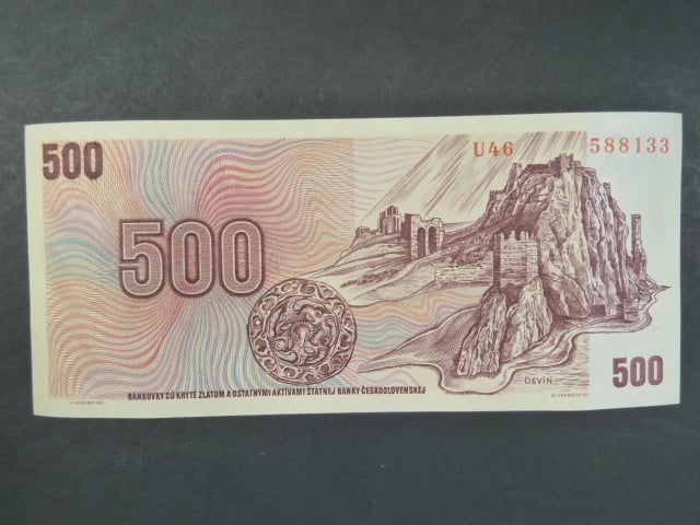 500 Kčs 1973 série U 46