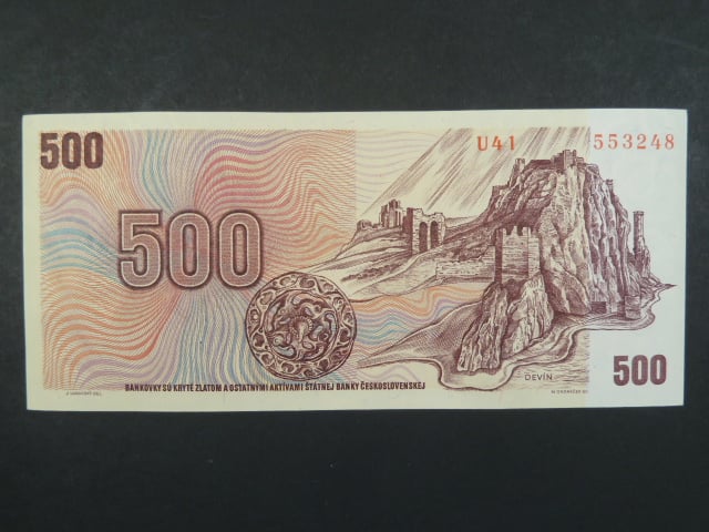 500 Kčs 1973 série U 41