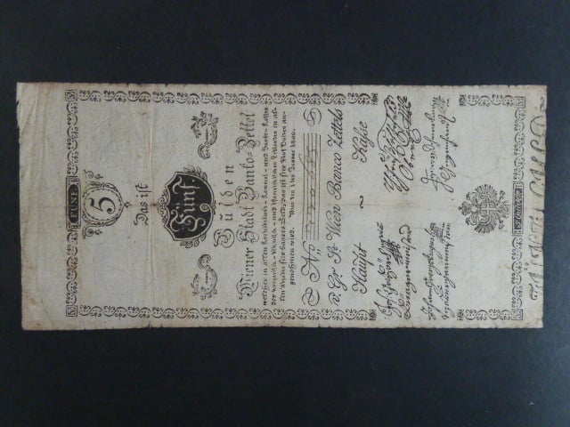 5 Gulden 1.1.1800, Ri. 32, Pi. A31