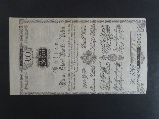 10 Gulden 1.1.1800, Ri. 33, Pi. A32